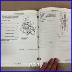 John Deere JD 120 EXCAVATOR TECHNICAL OPERATION TEST SERVICE SHOP MANUAL, TM1659
