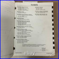 John Deere JD 120 EXCAVATOR TECHNICAL REPAIR SERVICE SHOP MANUAL GUIDE pn TM1660