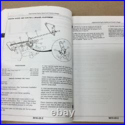 John Deere JD 190E TECHNICAL OPERATION & TESTS SERVICE MANUAL EXCAVATOR, TM1539