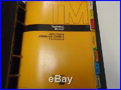 John Deere JD690 JD690-A Excavator Service Manual Factory OEM Book Used