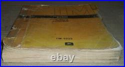 John Deere Jd-690b Excavator Technical Service Shop Repair Manual Book Tm-1093