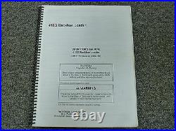 John Deere Model 410G Backhoe Loader Owner Operator Maintenance Manual OMT201153