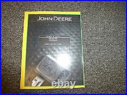 John Deere Models 260 & 270 Skid Steer Loader Parts Catalog Manual Book PC2691