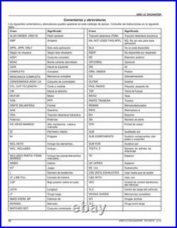 John Deere PC10015 200D LC excavator parts catalog