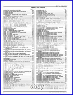 John Deere PC10015 200D LC excavator parts catalog