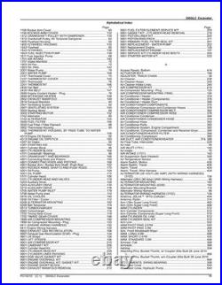 John Deere PC10219 350GLC excavator parts catalog