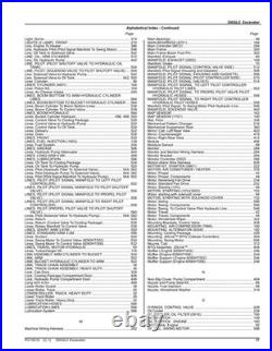 John Deere PC10219 350GLC excavator parts catalog
