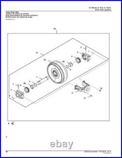 John Deere PC10219 350GLC excavator parts catalog