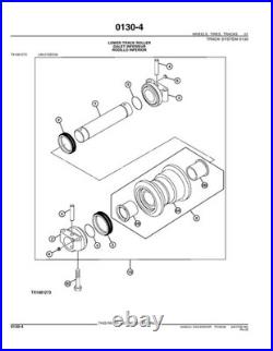 John Deere PC9546 450DLC excavator parts catalog