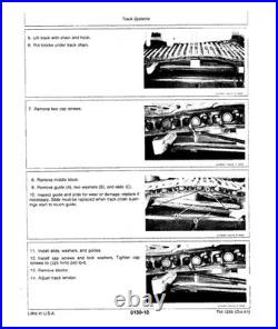 John Deere TM1230 990 excavator technical manual