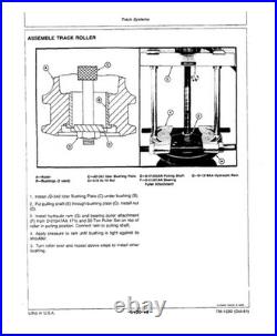 John Deere TM1230 990 excavator technical manual