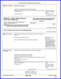 John Deere TM13345X19 160GLC excavator operation & test technical manual