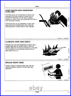 John Deere TM1456 495D excavator operation and test technical manual