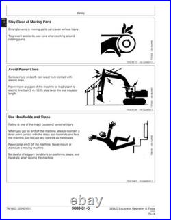 John Deere TM1663 200LC excavator operation & test technical manual