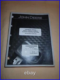 John Deere Technical Manual 200CLC 230CLC 270CLC Excavator Operation & Test