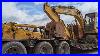 Mack-Truck-Hauling-Excavation-Equipment-John-Deere-120-Excavator-01-pudo