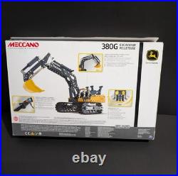 Meccano Erector Set John Deere 380G Excavator Building Complete