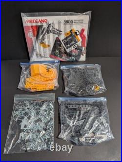 Meccano Erector Set John Deere 380G Excavator Building Complete