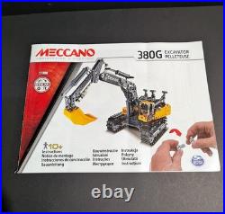 Meccano Erector Set John Deere 380G Excavator Building Complete