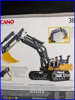 Meccano Erector Set John Deere 380G Excavator Building Complete