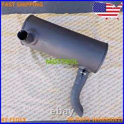 Muffler Silencer 4155623 4687593 TH100872 For John Deere 490 495D 595 Excavator