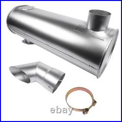 NEW Muffler Silencer Fits John Deere Excavator Jd 450DLCD CMDEC23 6wg1 Engine