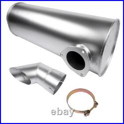 NEW Muffler Silencer Fits John Deere Excavator Jd 450DLCD CMDEC23 6wg1 Engine
