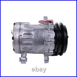 New 12V A/C Compressor FYD00007143 for John Deere 30G/35G/50G/35P/50P Excavator