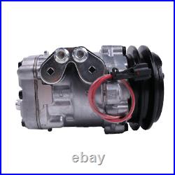 New 12V A/C Compressor FYD00007143 for John Deere 30G/35G/50G/35P/50P Excavator