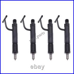 New 4PCS Fuel Injector AT211907 For John Deere Excavator 80 Wheel Loader 244H