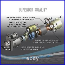 New Starter For JOHN DEERE EXCAVATOR, MOWER TRACTOR, MUSTANG SKID STEER