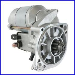 New Starter fits John Deere Excavator 27ZTS, 35ZTS With Isuzu Diesel eng 2000-2002