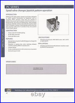 Ocukac2318 Hydraulic Pattern Changer Sae Controls To John Deere Excavator