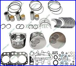 Overhaul Rebuild Kit For Yanmar 3TNV80 3TNV80F Engine John Deere 26G Excavator