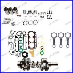 Overhaul Rebuild Kit fits for John Deere Excavator JD30 with 3TN82-RJB