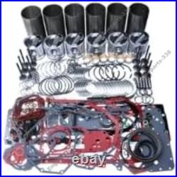 Overhaul Rebuild Kit for Isuzu Engine 6HK1 John Deere Excavator 225DLC 220DW