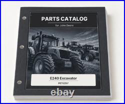 Parts Catalog fits John Deere E240 Excavator PC15287