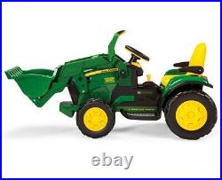 Peg Perego John Deere Ground Loader 12V Ride On Tractor Ages 3 Years+