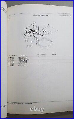 Preowned John Deere Technical Manual Binder Models 15 & 25 Excavator Parts 86