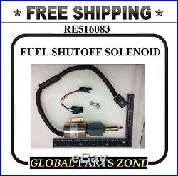 RE516083 Fuel Shutoff Solenoid 200LC 230LC 270LC 160LC 120 230LCR Excavator
