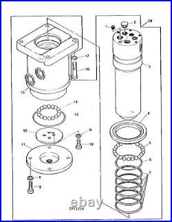 Seal Kit for Deere straight 790 & 792 Excavator Center Joint Rotary Manifold