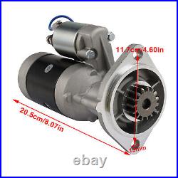 Starter Motor For John Deere Excavator With Yanmar 3TNV88 12V 129136-77011