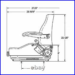 Suspension Seat for John Deere Z915 Z920 Z925 Z930 Z945 Z950 Z955 Z960 Z970 Z994