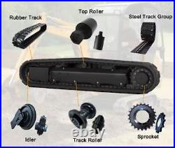 Track Roller For John Deere 35G Excavator Heavy Duty Bottom Roller Undercarriage