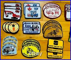 VTG patch lot 30 excavator truck tractor John Deere Esso oil gas Kenworth NOS OG