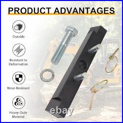 Wedge Bar Kit for John Deere & Hitachi Mini Excavator Quick Coupler