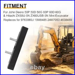 Wedge Bar Kit for John Deere & Hitachi Mini Excavator Quick Coupler